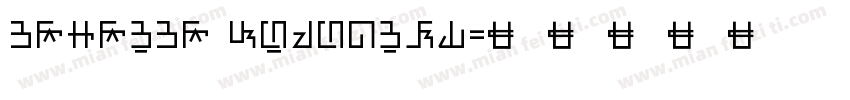 Unknown Semibold字体转换